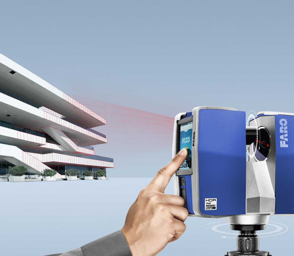 FARO Laser Scanner Focus 3D X Series Snelle en exacte indoor en outdoor metingen. Gewoon binnen handbereik!