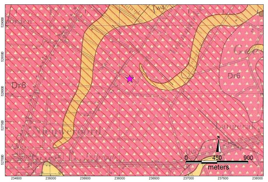 Afbeelding 3. Plangebied op de geologische kaart van Nederland. 7 Afbeelding 4.