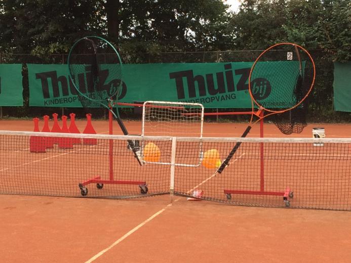 Een groot aantal originele tennis spelletjes.. En natuurlijk de prijsuitreiking.