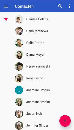 80 Contacten Contacten Je lijst met contacten Contacten De app Contacten toont alle contacten die je hebt opgeslagen op je Google-account.