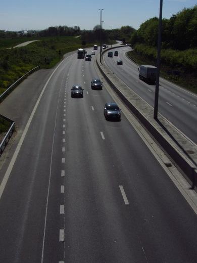 is het geval richting Lummen tussen - oprit Leuven en afrit Gasthuisberg - oprit Gasthuisberg en afrit Winksele - oprit