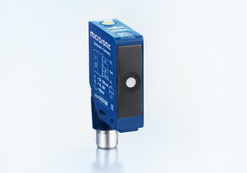 De ucs-sensoren in een robuuste metalen behuizing zijn mechanisch compatibel met de industriële standaard van de optische sensoren.
