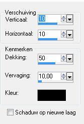 Schuif met je verplaatsing materiaal twee plaatjes links en twee plaatjes naar recht zie voorbeeld 49. Kijk of alles goed staat 50.