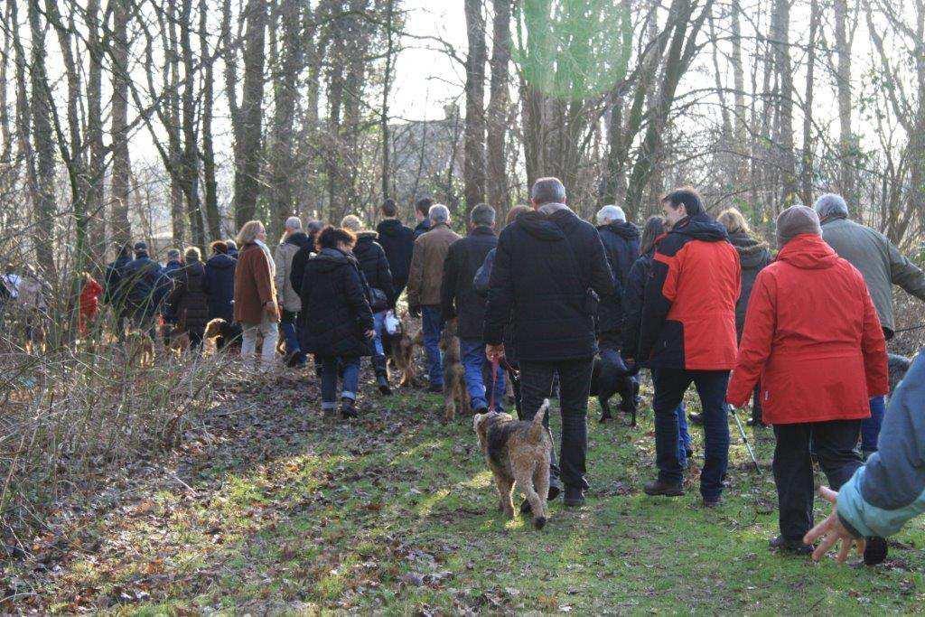 Anique en Lambèrt verzorgen weer een schitterende wandeling, vanuit de prachtige