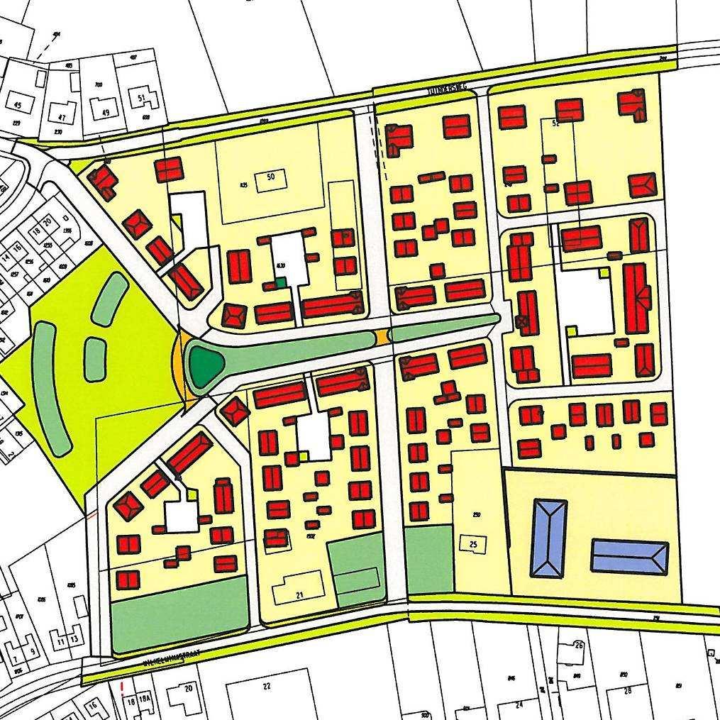 2.5 Kapvormen en nokrichtingen De woningen in d n Hoge Suute krijgen allen een kap, ofwel in de vorm van een zadeldak, ofwel in de vorm van een schilddak.