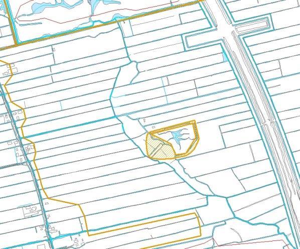 5.3.8 Peilgebied XI Grondgebruik en ruimtelijke waarden Gebied: Ringsloot rond eendenkooi Totaal oppervak (ha) Huidig grondgebruik (% van oppervlak) Archeologische en cultuurhistorische waarden