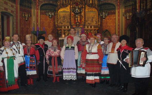 Het was een afwisselend en boeiend programma dat bestond uit traditionele Russische religieuze en folkloreliederen, Kozakken- en zigeunerliederen.