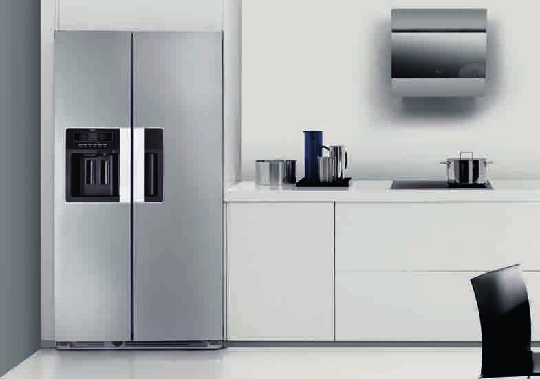 DESIGNS VOOR ELKE KEUKENSTIJL WHIRLPOOL BIEDT U EEN REEKS MOOIE, ESTHETISCHE PRODUCTEN IN DRIE VERSCHILLENDE DESIGNS Ambient Line, moderne elegantie Genesis Line, eenvoud en functionaliteit