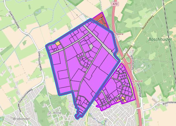 Bedrijventerrein Smakterheide + toekomstige uitbreiding: Industrieterrein: 170 ha, milieucategorie 1,2,3,4,5 Bedrijvigheid: diverse grote productiebedrijven en logistieke bedrijven Grootste