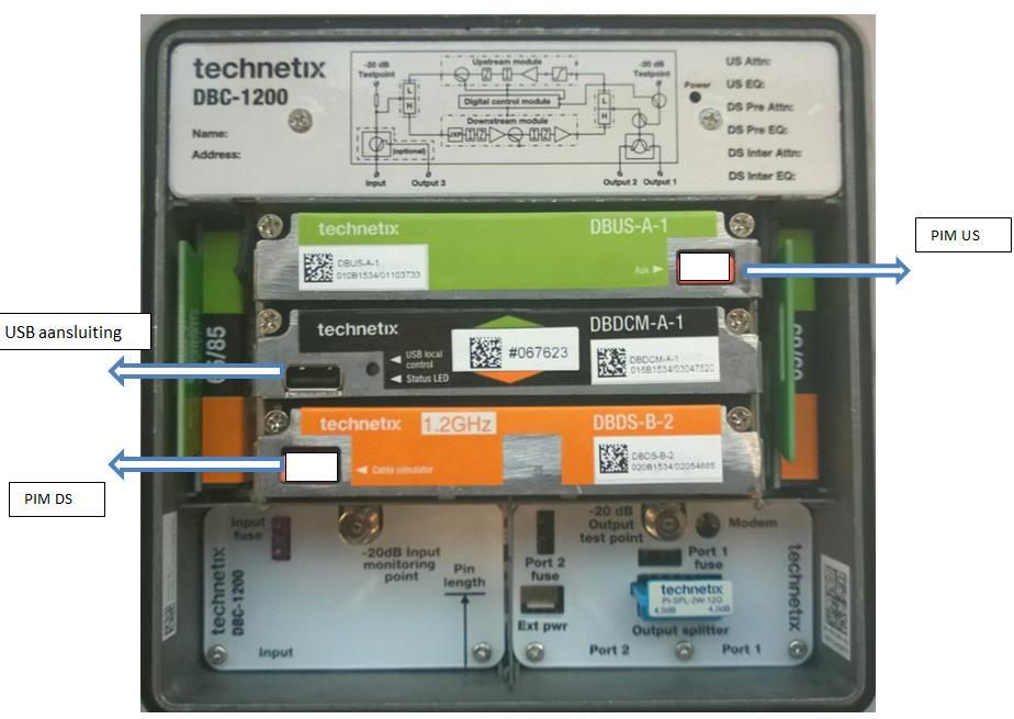 niveau d.m.v. het aanpassen van de betreffende elektronische attenuator/equaliser(db) BLL