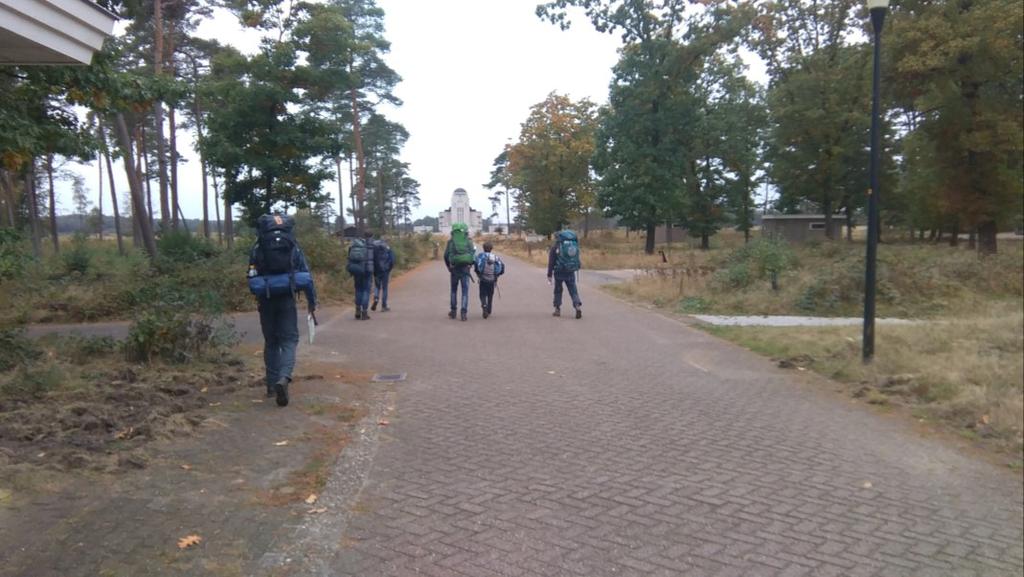 vierdaagse hike over de Veluwe