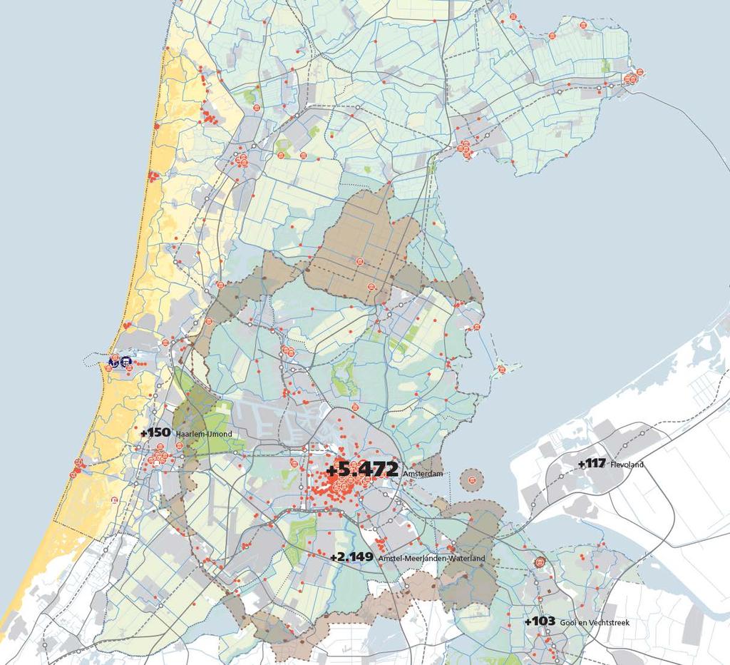 Bevindingen werkspoor G. Thema toerisme en recreatie 14. Noord-Holland (Amsterdam!!) domineert de markt voor toerisme en vrijetijdsbesteding in Nederland.