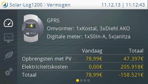 Bediening met het touchscreen bij de Solar-Log 1200 en 2000 4 Bediening met het touchscreen bij de Solar-Log 1200 en 2000 De Solar-Log 1200 en 2000 zijn uitgerust met een aanraakgevoelig beeldscherm