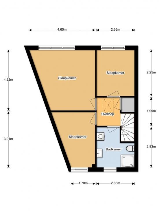 Plattegrond Seinelaan 36