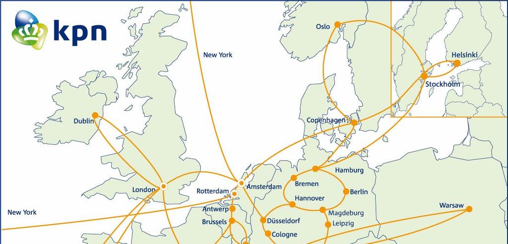Bijlage E Internationaal VPN KPN kan ook uw locaties buiten Nederland aansluiten op uw Ethernet VPN.
