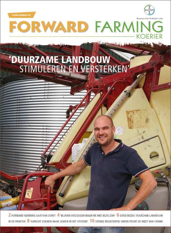 ForwardFarming Koerier Magazine over duurzaamheid Twee keer per