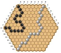 GAMES 5. HAVANNAH Een zwarte en een witte ring Een zwarte en een witte brug Een zwarte en een witte vork Havannah is bedacht in 1976 by Christian Freeling (Nederland).