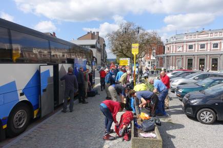 De Paastochteditie 2017 van Spa naar Monschau was waterrijk, prachtig en gezellig bovenal Goede Vrijdag ging de Paastocht 2017 met 68 deelnemers (waaronder 25 van onder de 25 jaar!