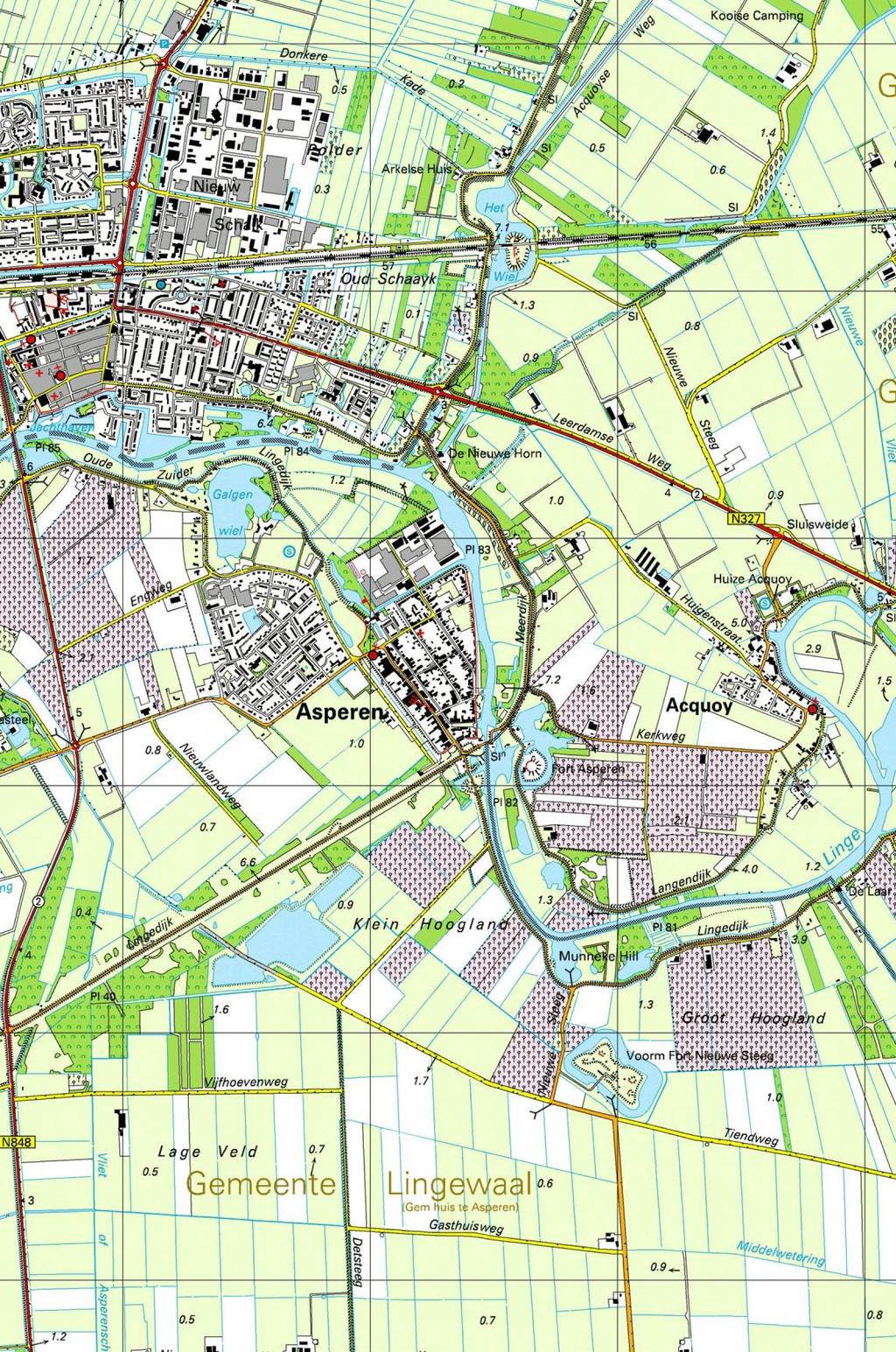 Bijlage 1 Topografische ligging van de