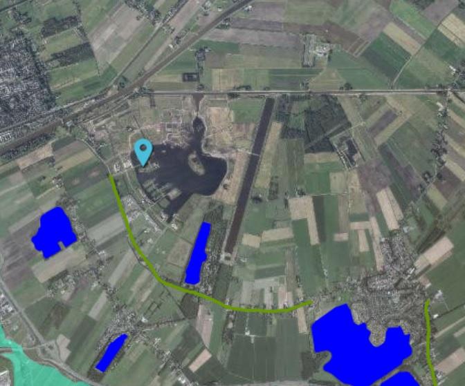 Omgevingsverordening Groningen, themak aart Landschap De Hoofdweg en de daaraan grenzende gronden zijn aangeduid als 'groen lint' (zie vorige figuur).