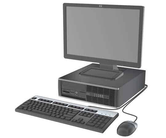 1 Voorzieningen Voorzieningen van de standaardconfiguratie De voorzieningen van de HP Compaq Small Form Factor kunnen per model verschillen.