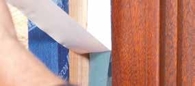 ), harde houtderivaatplaten (spaan-, OSB- en BFU-, MDF- en houtvezel-onderdakplaten). Bij houtvezel-onderdakplaten voorbehandeling met TESCON PRIMER RP.