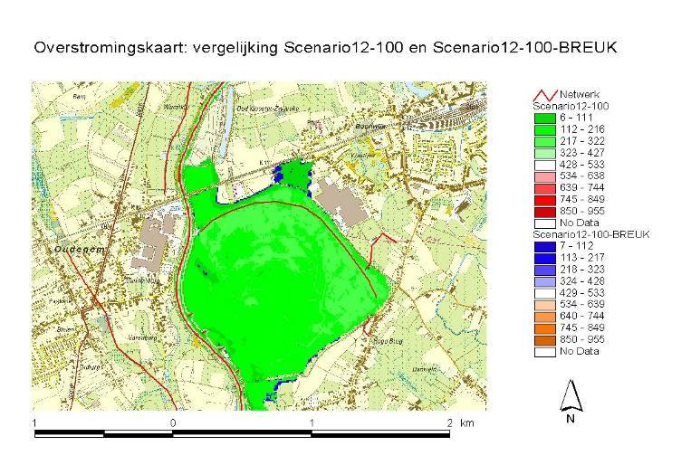 - Afbakening overstromingsgebieden -