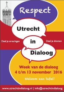 Profilering Utrecht in Dialoog heeft in 2016 meer smoel en bekendheid gekregen. De homepage en agenda van de website is verbeterd, en er is een algemene folder over Utrecht in Dialoog verschenen.