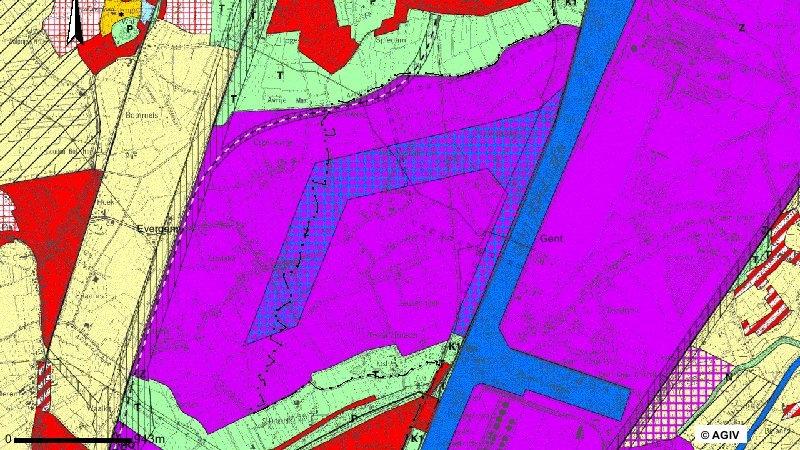 Potentiële oplossing zone tussen R4-west en reeds