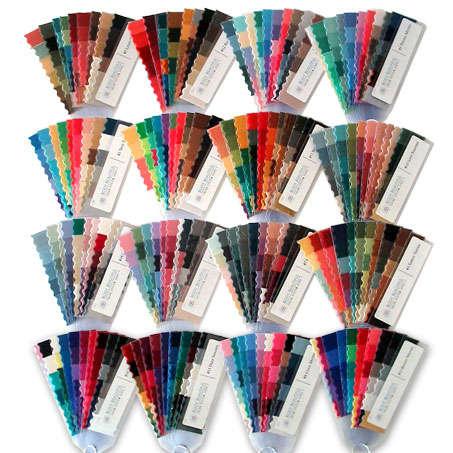 Werkmaterialen Kleur Essential Master Color Set 16 kleurenwaaiers, die elk bestaan uit 8-10 strips.