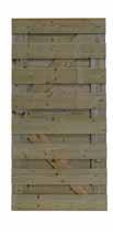 recht 77,50 p/st 85,00 p/st Ruit scherm verduurzaamd - RVS geschroefd 179 x 179 cm - 19 x 145 mm 18-planks -