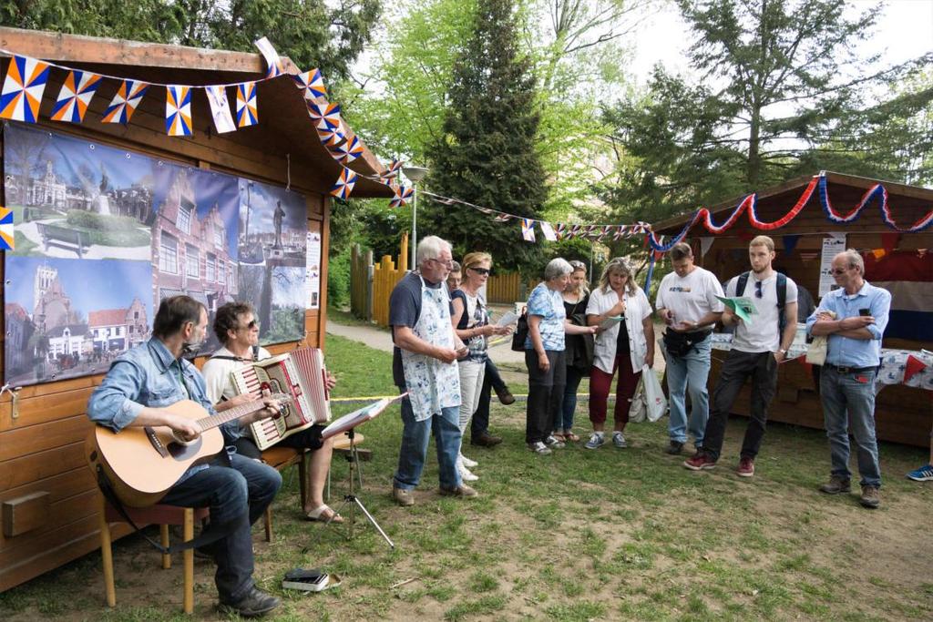 Het mei bezoek aan Brod Ter gelegenheid van de herdenking van de Tsjechische
