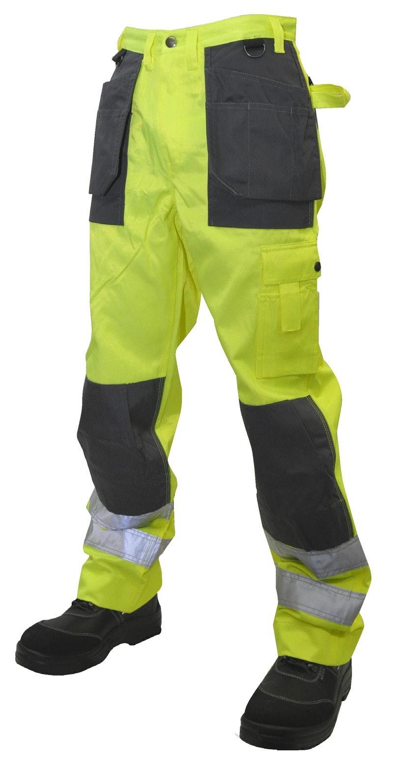 14 101 BERGAMO PROFESSIONELE WERKBROEK / PANTALON PROFESSIONEL Gewicht / Poids 300 gram/m² FLUO