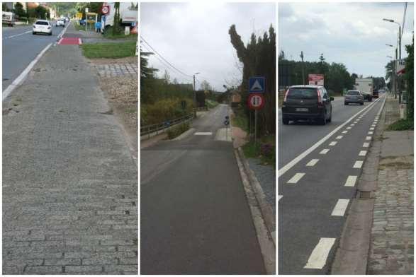 1 2 3 1. Wezemaal, fietsen op de Aarschotsesteenweg tussen Werchter en Gelrode. 2. Fazantenlaan Oud-Heverlee, hoe infrastructurele ingrepen voor de fietser en de auto meer veiligheid moeten geven.