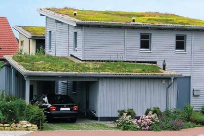 De dakranden moeten zijn voorzien van een opsluitrand die iets hoger is dan de geplande dakbegroeiingsopbouw die bij het Optigroen-garagepakket 10 cm bedraagt.