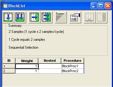 ListObject BlockList Lijsten op blokniveau: