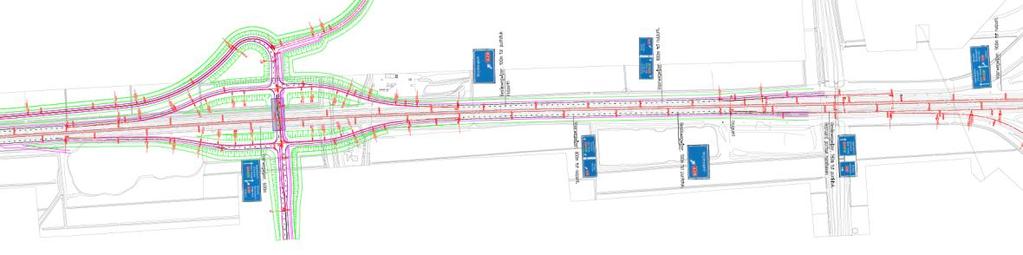 7.7 GELUIDBEPERKENDE MAATREGELEN Het bestaande geluidsscherm wordt ter hoogte van het te verwijderen toerit op de hoofdrijbaan rechts van A28 doorgezet over een lengte van ca. 100 meter.