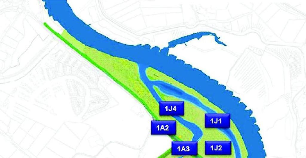 5. 1A7 IJSSELDIJK DIJKRING 11B (FASE 1) 5.1. Beschrijving object Naam object Objectnummer IJsseldijk dijkring 11b 1A7 Fasering fase 1 en 2 Ontwerplevensduur 2015-2065 Normering 1/2000 Maatgevende