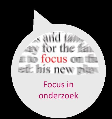 Focus in wetenschappelijk onderzoek Een deel van de onderzoeksactiviteiten vindt plaats binnen de TopGGz initiatieven: Onderzoek van het Autisme Team Noord-Nederland; Onderzoek ter verbetering van de