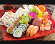 Sushi Combo Zalm Combo 20,00 (4 Nigiri,4sashimi,8 In/Out Zalm) Tonijn Combo 22,00 (4 Nigiri, 4 Sashimi,8 In/Out Tonijn)