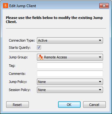 Jump-clients gebruiken om toegang tot externe eindpunten te krijgen.