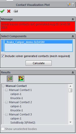 mesh based contacts Simulation Professional