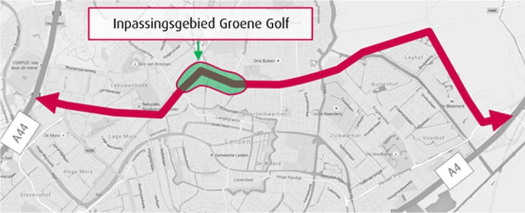 15.3 Groene golf op Leidse Ring Noord Op de Leidse Ring Noord is een aantal kruispunten voorzien van verkeerslichten.