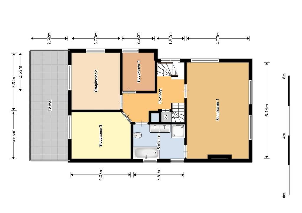 PLATTEGROND VILLA: KAPELSTRAAT 26, BEEK EN DONK 1 E