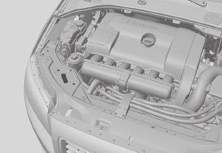 Raak bougies of bobine niet aan, wanneer het contactslot in stand II staat of als de motor warm is. 2000480s 2000481s Afhankelijk van het motortype kan de motorruimte er anders uitzien.
