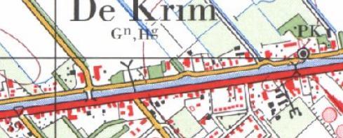 (Bron: Topografische kaart 22B, 1975) Conclusie: Vanaf de eerste kaarten (1811) tot en heden is het plangebied onbebouwd en is het na de veenontginning als weide in gebruik genomen. 2.3 Archeologische waarden In het plangebied zelf heeft nog geen archeologisch onderzoek plaatsgevonden.