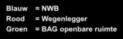 Wegenlegger = BAG openbare