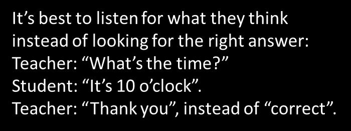 Klein begonnen Feedback, no matter how well designed, that is not acted upon by the student is a waste of time. You need to allow time, in class, to work on using the feedback to improve their work.