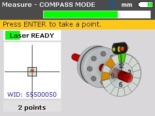 00004 in) Fast and accurate adjustment of laser sensor Measurement flexibility that allows you to take readings from almost any desired position Diagnosis capabilities Actionable recommendations in