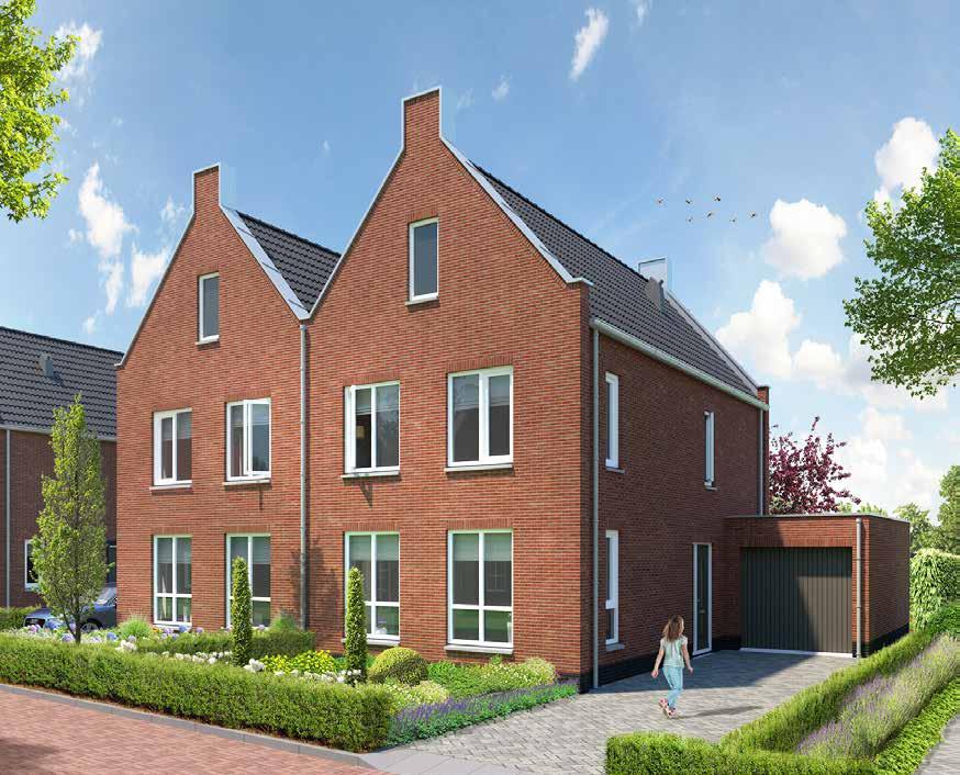 twee-onder-een kapwoning, bouwnummers 002-007 en 009-012 Kenmerken Stijlvol historisch